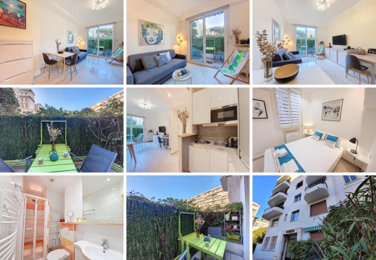 Nestor&Jeeves - Marylin - Central - Very Close Sea Nice Extérieur photo